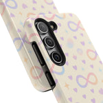 Infinity Pattern Tough Phone Case — Pastel Hearts & Stars  Shamo's