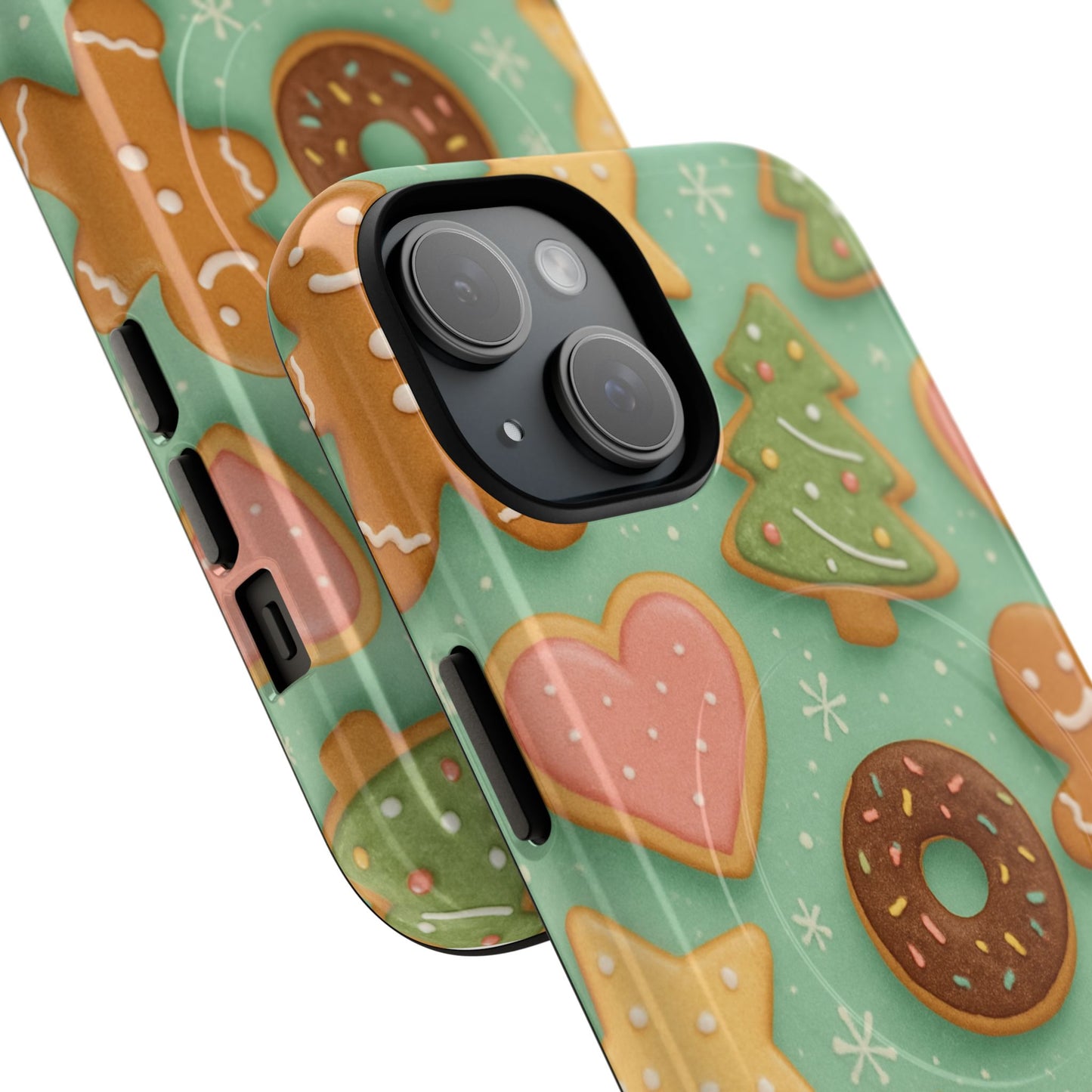 Holiday Cookie Pattern iPhone Case — MagSafe compatible - Shamo's