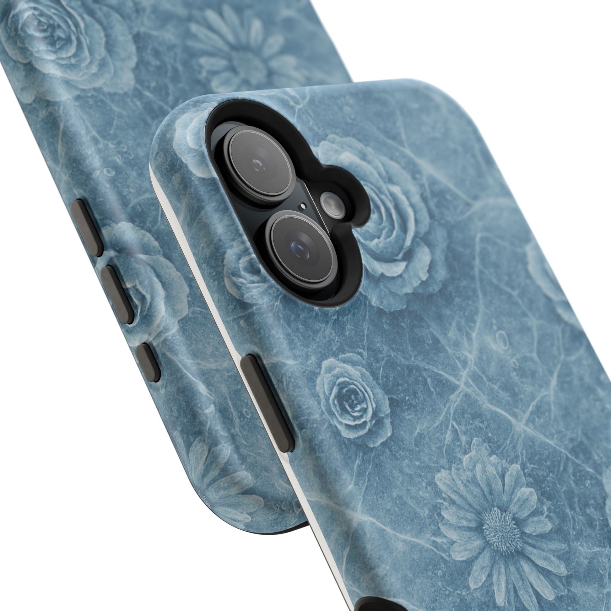 Frozen Flower Impact-Resistant iPhone Case — MagSafe Compatible  Shamo's