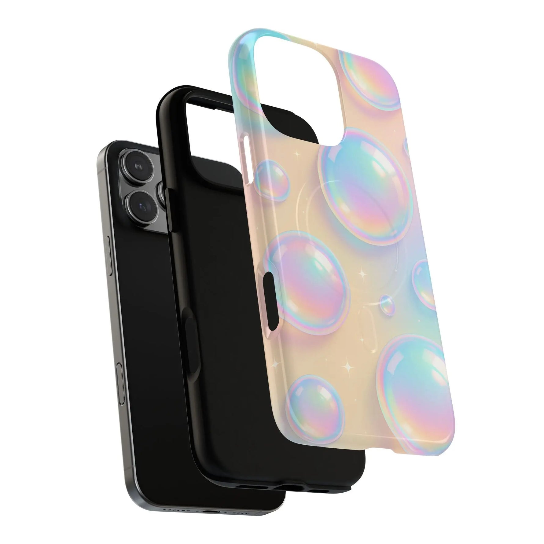 Holographic Bubble iPhone Case - with MagSafe  Shamo's