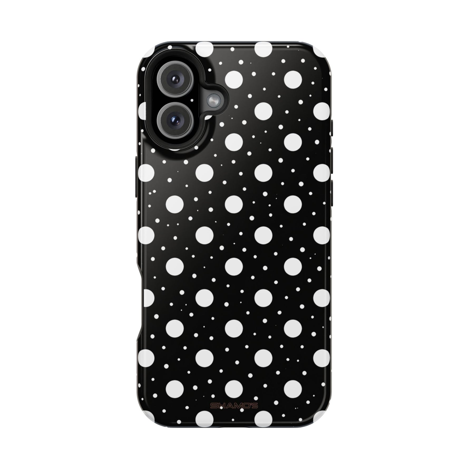 Polka Dot Impact-Resistant iPhone Case | MagSafe