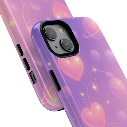Galactic Hearts iPhone Case with MagSafe