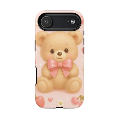 Ribbon Teddy Bear Love iPhone Case with MagSafe