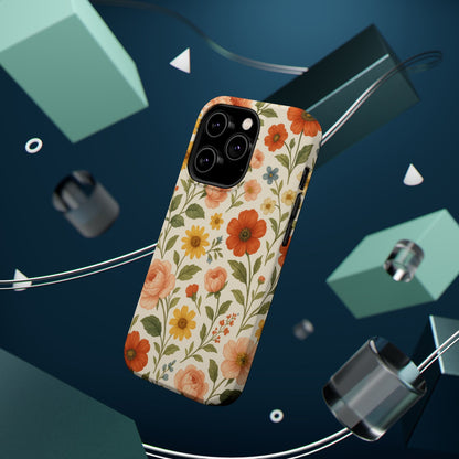 Floral Vintage Garden iPhone Case — with MagSafe  Shamo's
