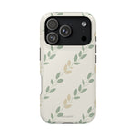 Eucalyptus Floral Laurel Magnetic Impact-Resistant Phone Case with MagSafe - iPhone 17 Pro / Glossy - Shamo's