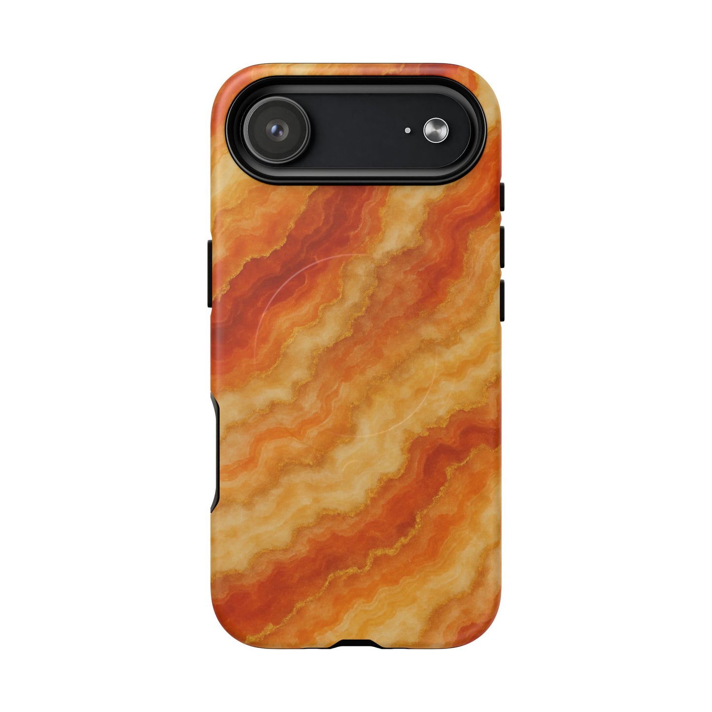 Amber Agate Marble iPhone Case with MagSafe - Shamo's