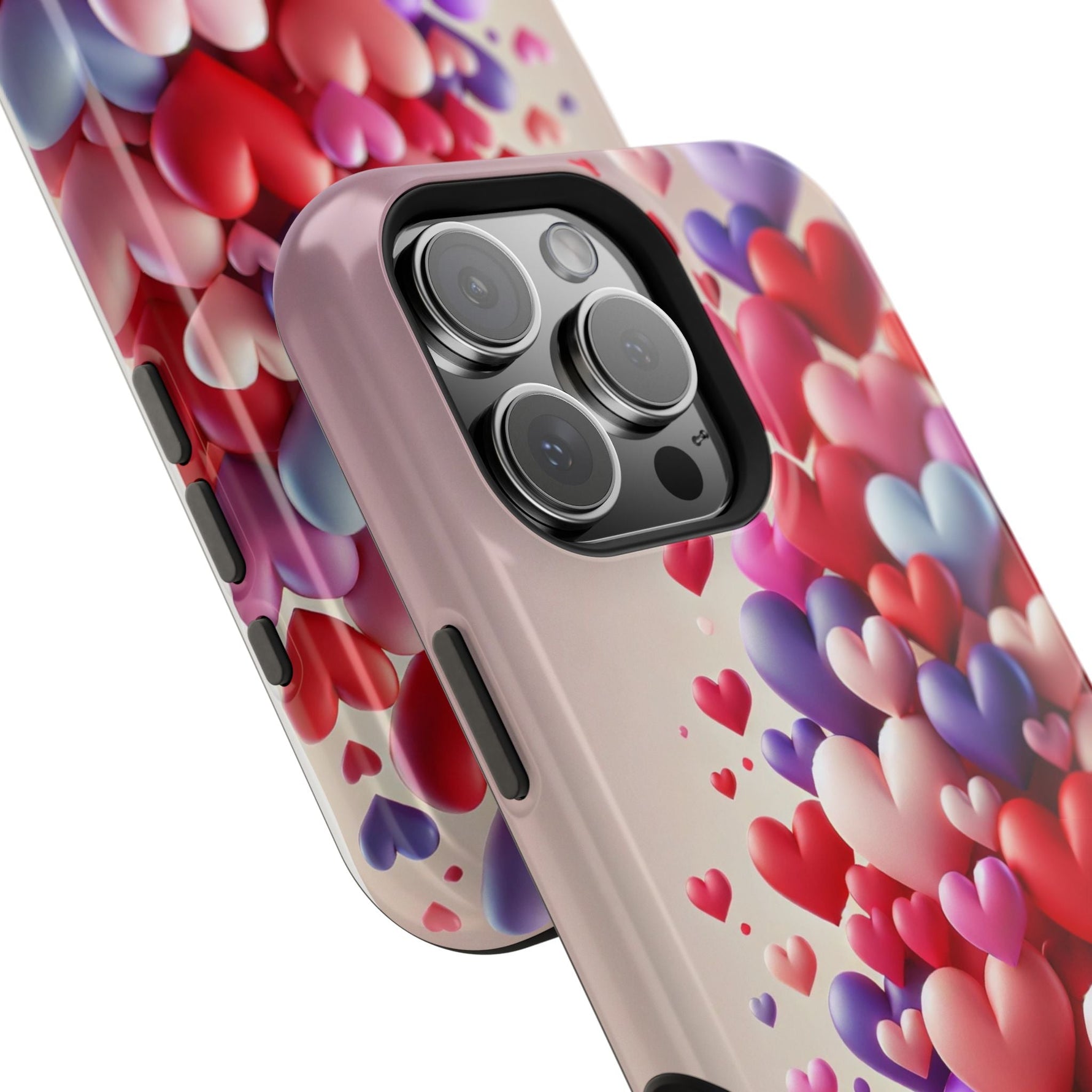 Love Hearts MagSafe iPhone Case — Magnetic, Impact-Resistant  Shamo's