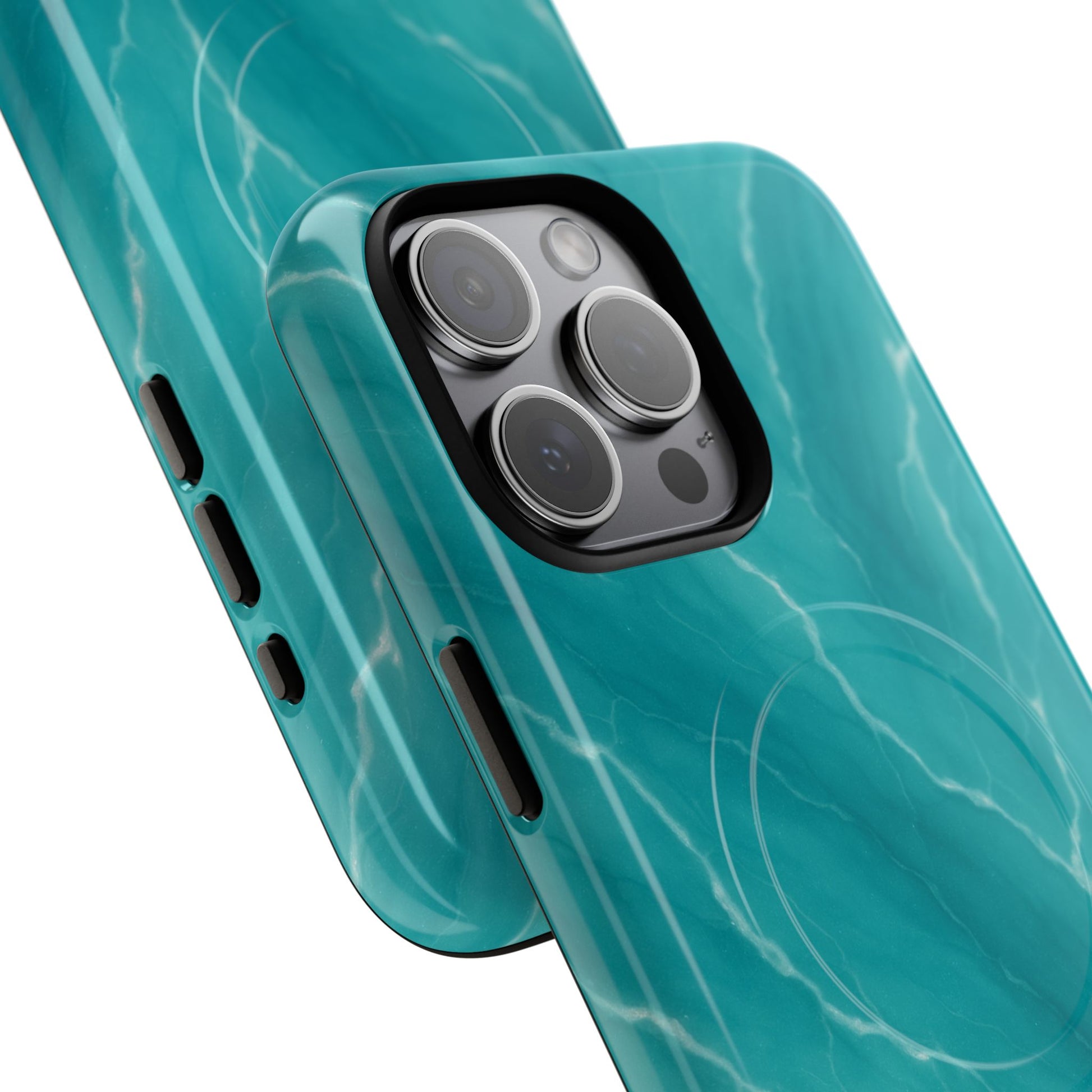 Ocean Aura Marble iPhone Case — MagSafe Compatible - Shamo's