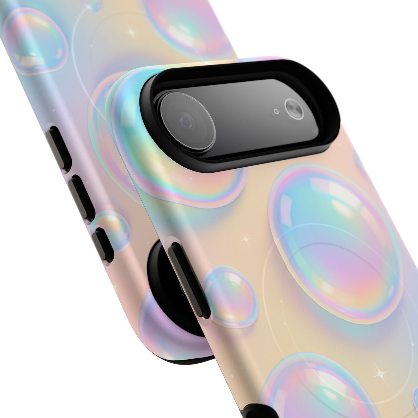 Holographic Bubble iPhone Case - with MagSafe