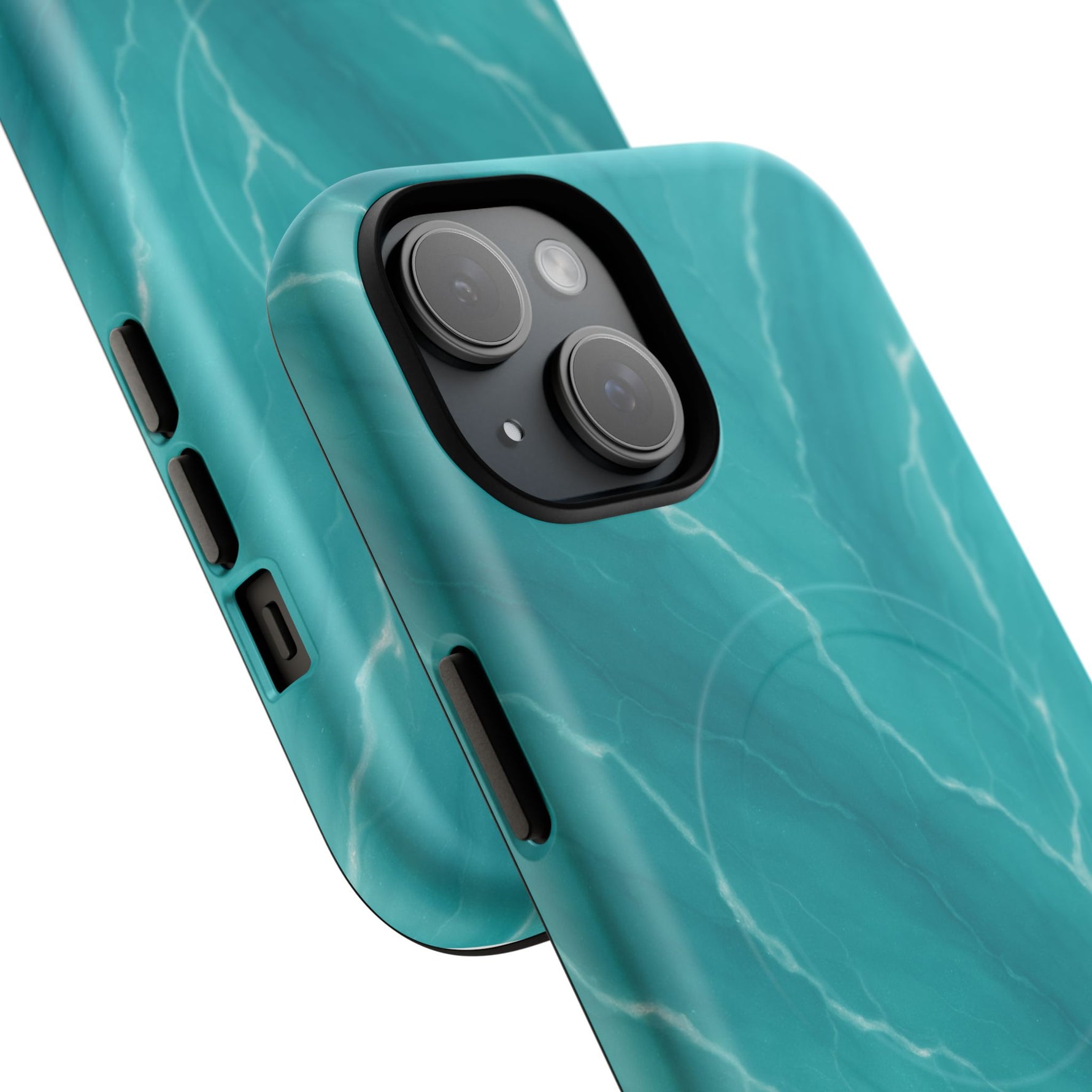 Ocean Aura Marble iPhone Case — MagSafe Compatible - Shamo's