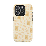 Cute Beige Teddy Bear iPhone Case with MagSafe  Shamo's iPhone 15 Pro / Matte