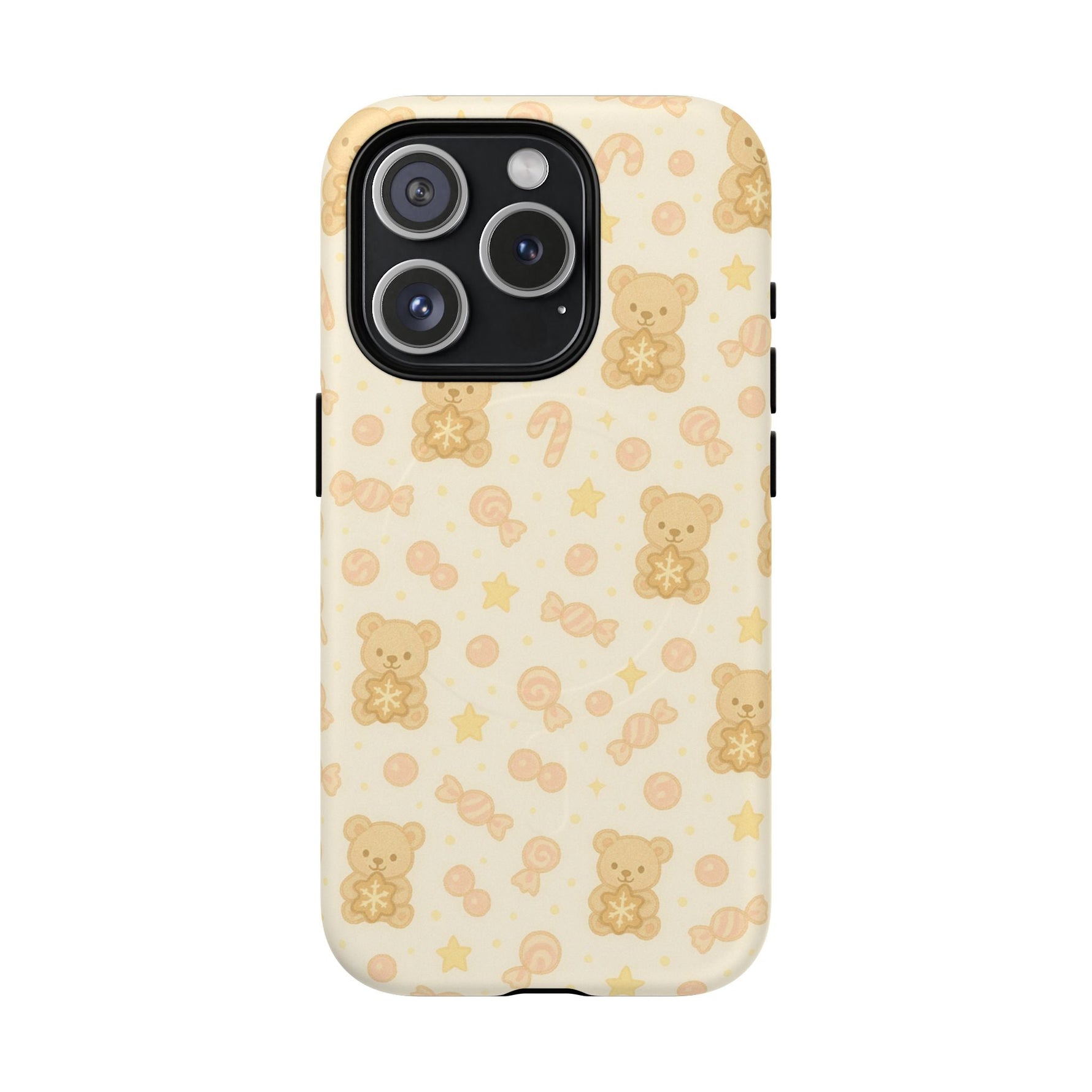 Cute Beige Teddy Bear iPhone Case with MagSafe  Shamo's iPhone 15 Pro / Matte