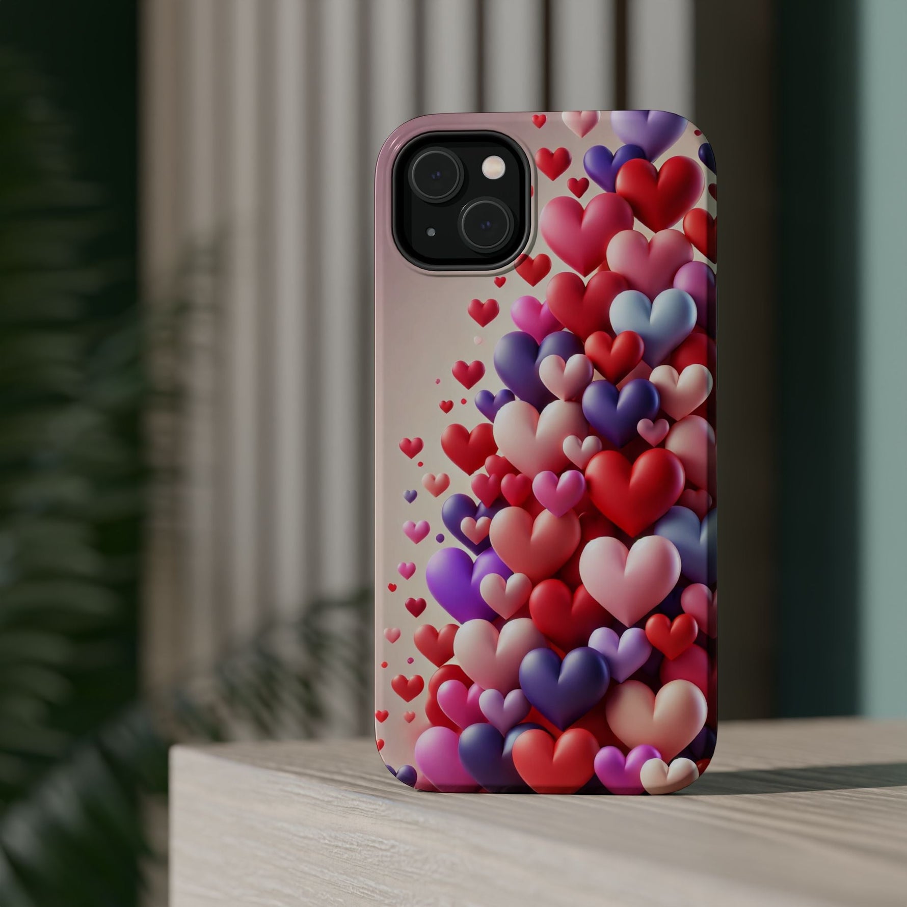 Love Hearts MagSafe iPhone Case — Magnetic, Impact-Resistant  Shamo's