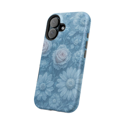 Frozen Beauty Floral Rose iPhone Case | MagSafe compatible  Shamo's