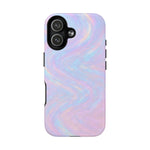 Luxury Series Iridescent Swirl iPhone Case with MagSafe - Shamo's