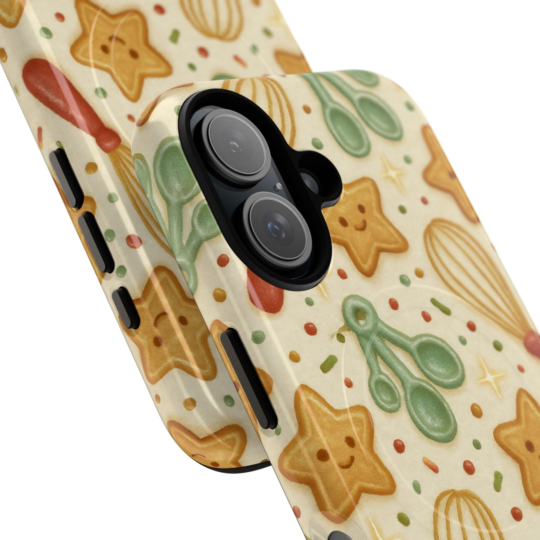Baking Holiday iPhone Case — Cute Whisk & Cookie Pattern | compatible with MagSafe  Shamo's