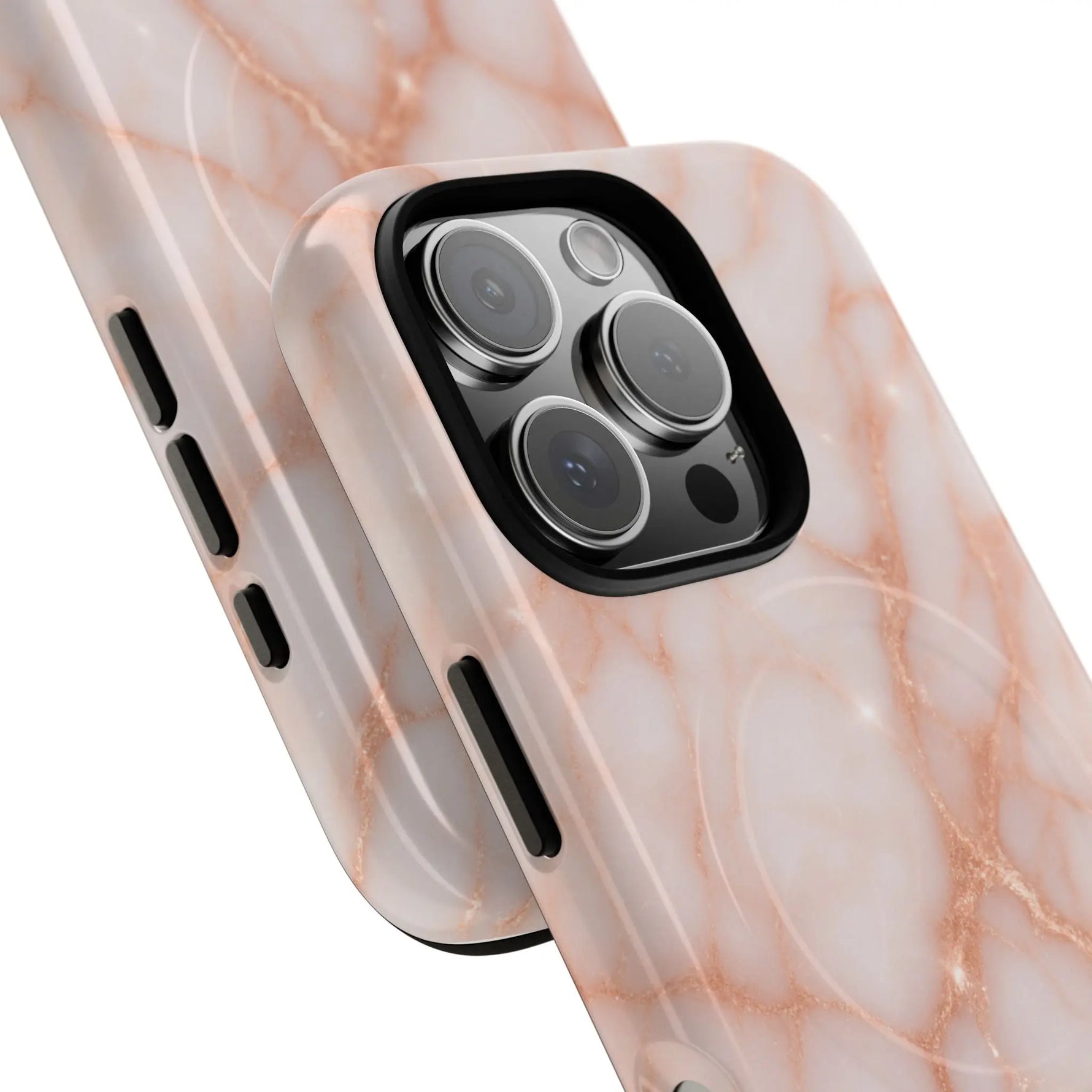 Rose Gold Glam iPhone Case with MagSafe  Shamo's