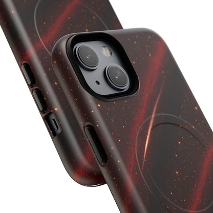Red Nebula iPhone Case with MagSafe