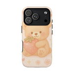 Strawberry Teddy iPhone Case with MagSafe - Shamo's