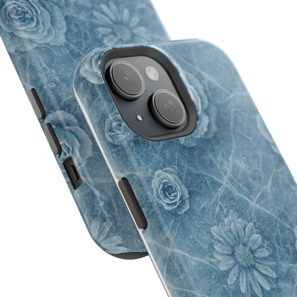 Frozen Flower Impact-Resistant iPhone Case — MagSafe Compatible  Shamo's