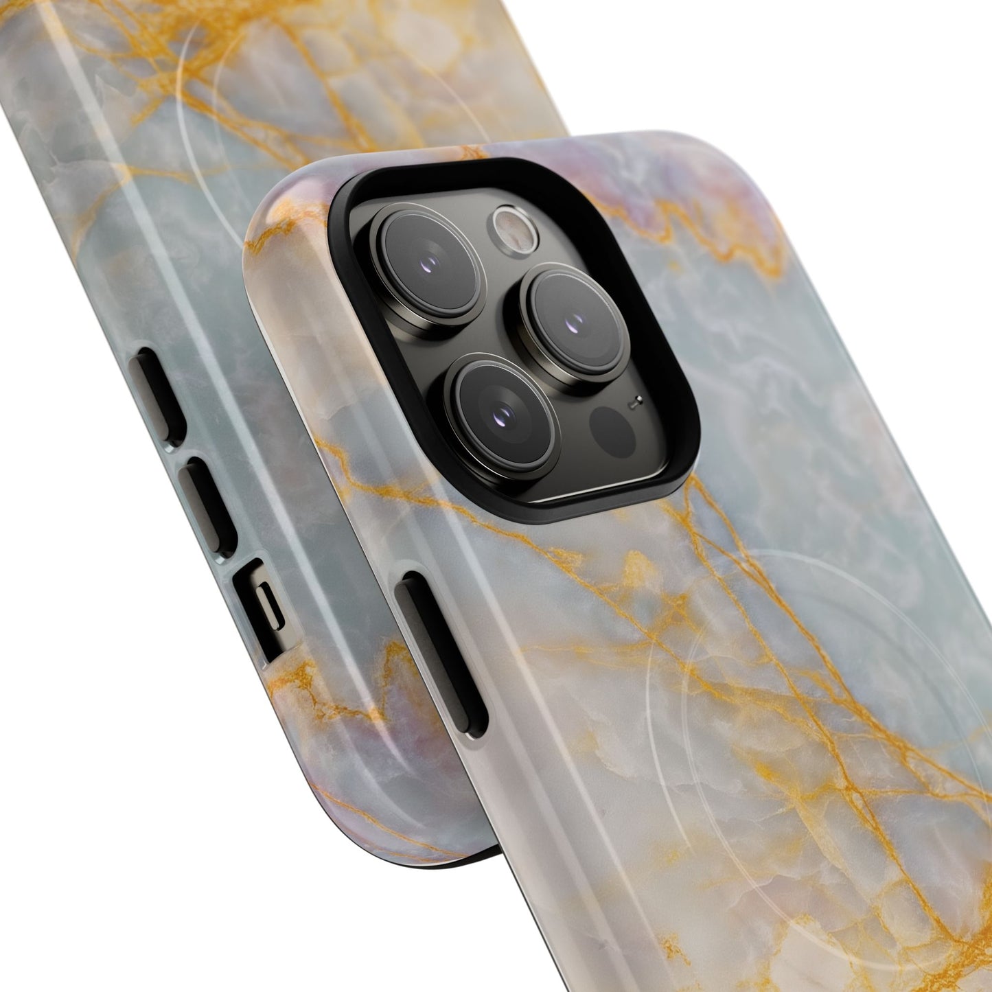 Marble Gold Vein iPhone Case (MagSafe Compatible)