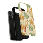 Baking Holiday iPhone Case — Cute Whisk & Cookie Pattern | compatible with MagSafe  Shamo's