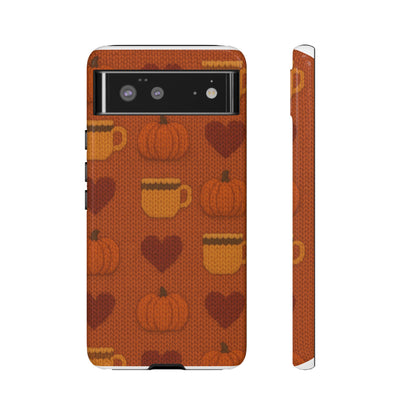 Fall Pumpkin & Coffee iPhone Case - Shamo's