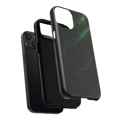 Luxury Series Emerald Galaxy iPhone Case with MagSafe