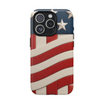 Patriotic iPhone Cases - MagSafe Tough American Flag Design - Shamo's