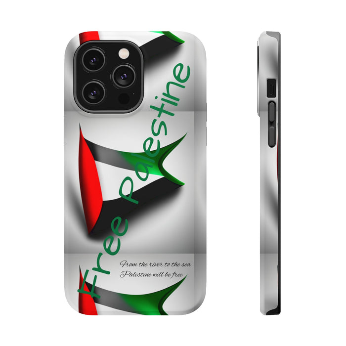 MagSafe Tough Case: Palestinian Flag & 'From the River to the Sea, Palestine Will Be Free