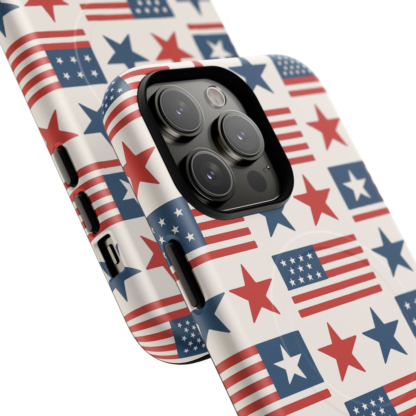 Patriotic American Flag iPhone Case | MagSafe