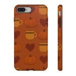Fall Pumpkin & Coffee iPhone Case - Shamo's