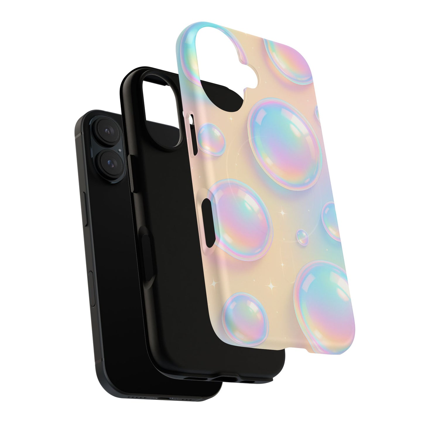 Holographic Bubble iPhone Case - with MagSafe