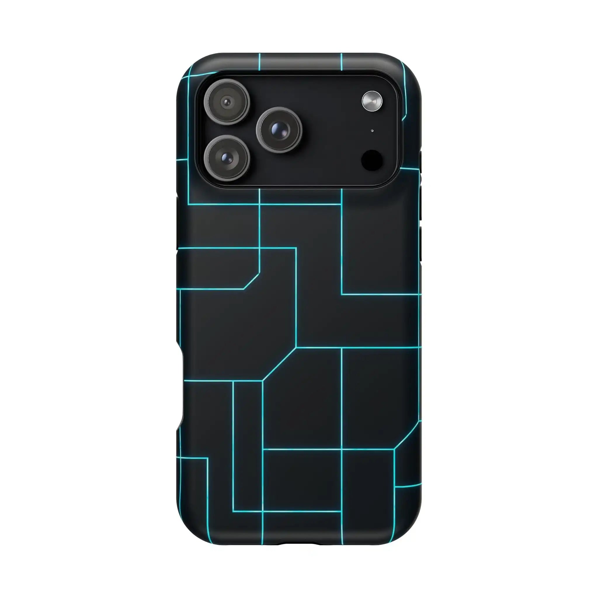 Neon Grid Magnetic Impact-Resistant iPhone Case | MagSafe compatible  Shamo's iPhone 17 Pro Max / Matte
