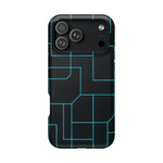 Neon Grid Magnetic Impact-Resistant iPhone Case | MagSafe compatible  Shamo's iPhone 17 Pro Max / Matte