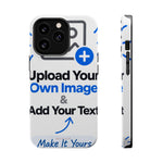 Personalisierbare iPhone-Hülle | Eigenes Foto und Text hinzufügen | MagSafe-kompatibel