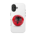 Tough Phone Cases with Albanian soccer flag - Shamo's