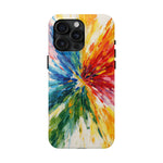 Vibrant Abstract Paint Explosion Impact Phone Case  Shamo's iPhone 15 Pro Max
