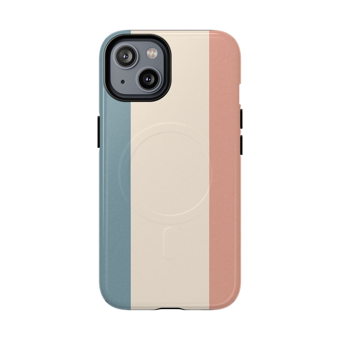 France Flag iPhone Case in Pastel Colors | MagSafe