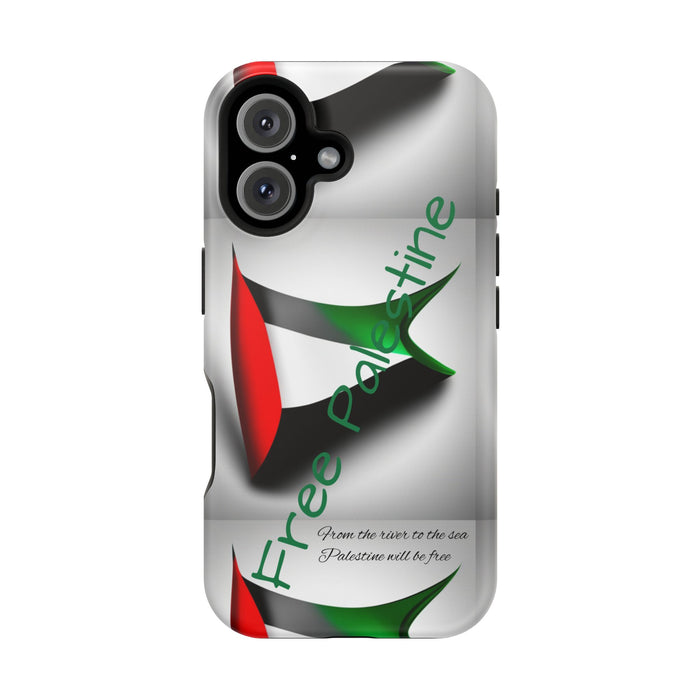 MagSafe Tough Case: Palestinian Flag & 'From the River to the Sea, Palestine Will Be Free