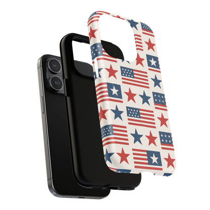 Patriotic American Flag iPhone Case | MagSafe
