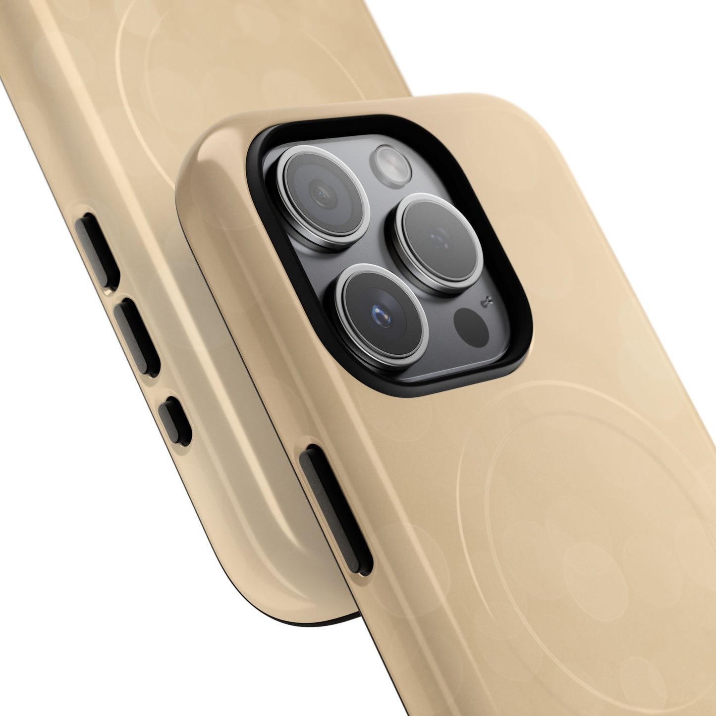 Gold Glitter Holiday iPhone Case — MagSafe-Compatible Design - Shamo's