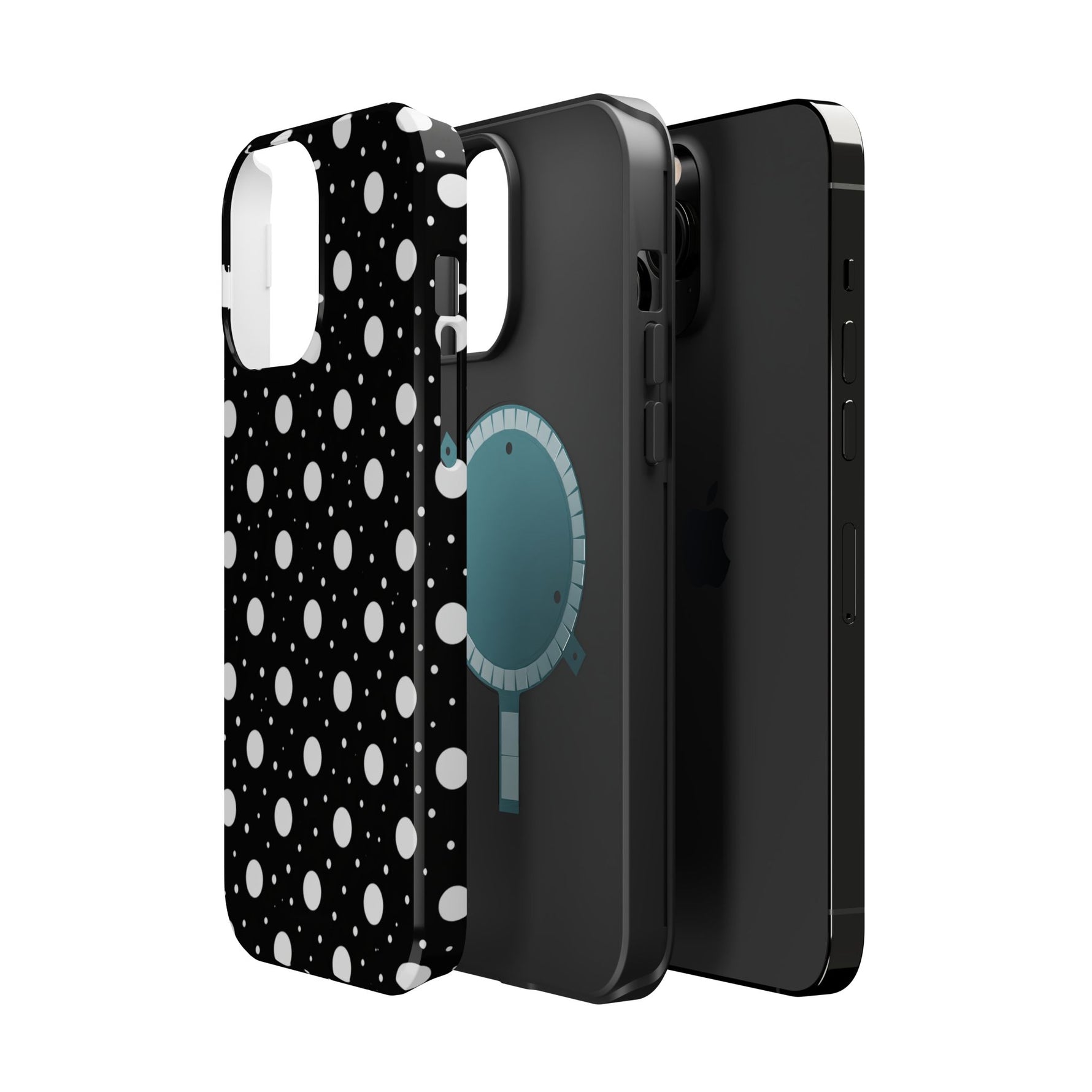 Polka Dot Impact-Resistant iPhone Case | MagSafe