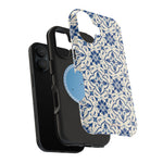 Lisbon Tile – Blue Ornamental MagSafe Phone Case