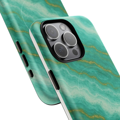 Ocean Marble Flow iPhone Case with MagSafe - Shamo's