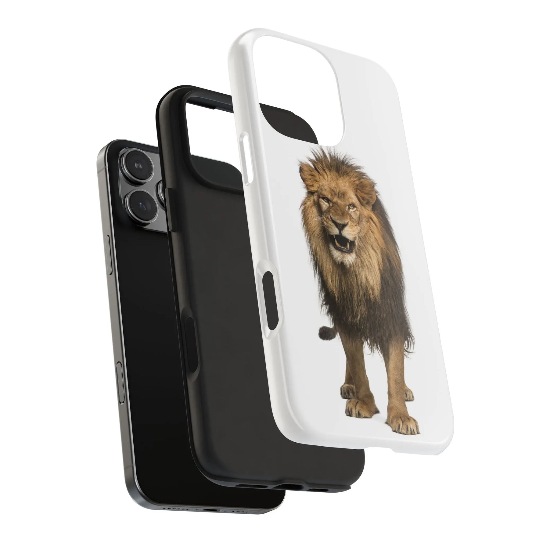 Tough Phone Cases with Lion roaring - Shamo's