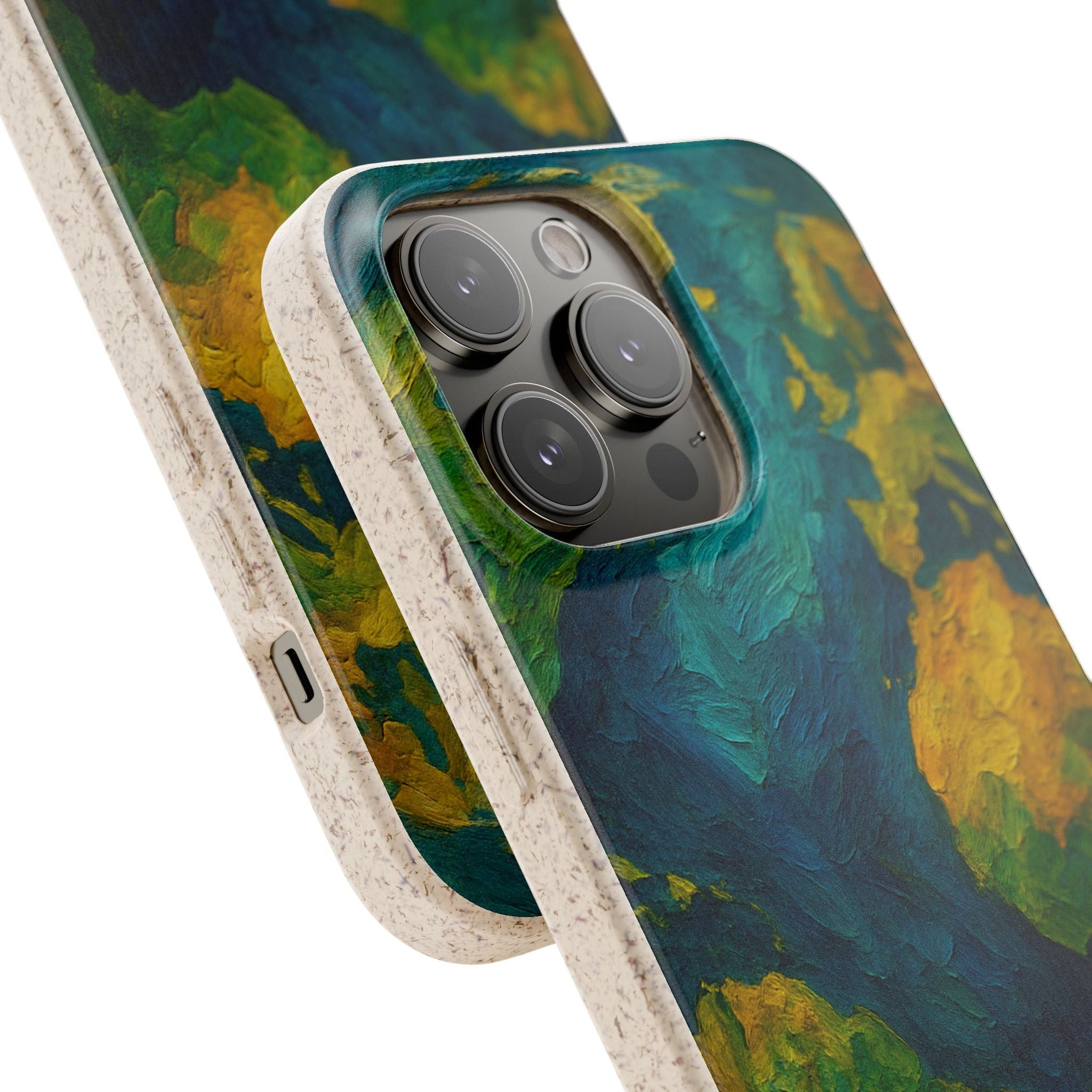 Biodegradable Phone Case — Earth Illustration Eco-Friendly Case  Shamo's