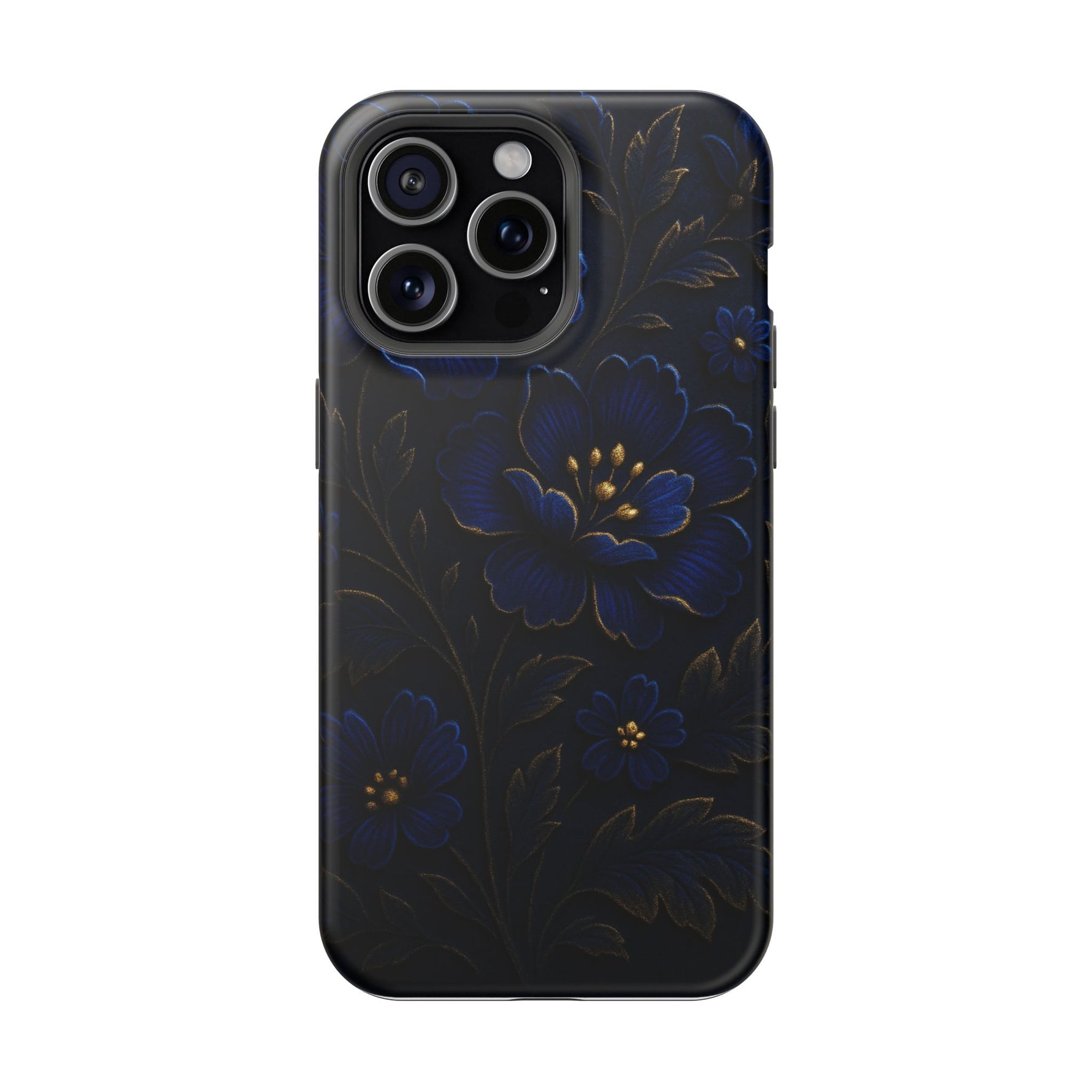 3D Velvet Night Flower iPhone Case | MagSafe - Shamo's