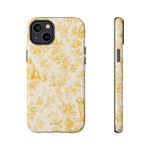 Golden Retriever Pattern Phone Case — Impact Resistant Tough Cases