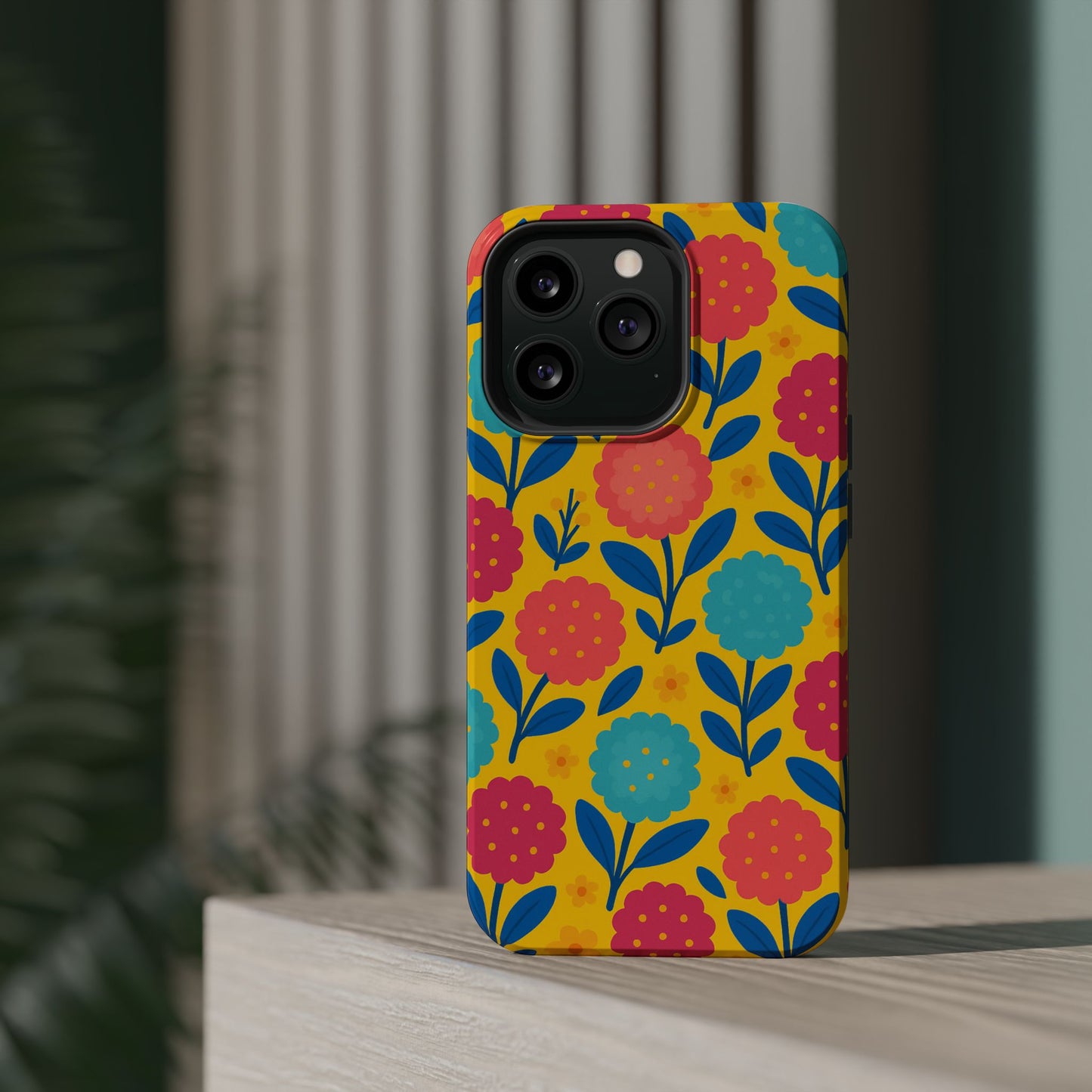 Vibrant Floral MagSafe Phone Case